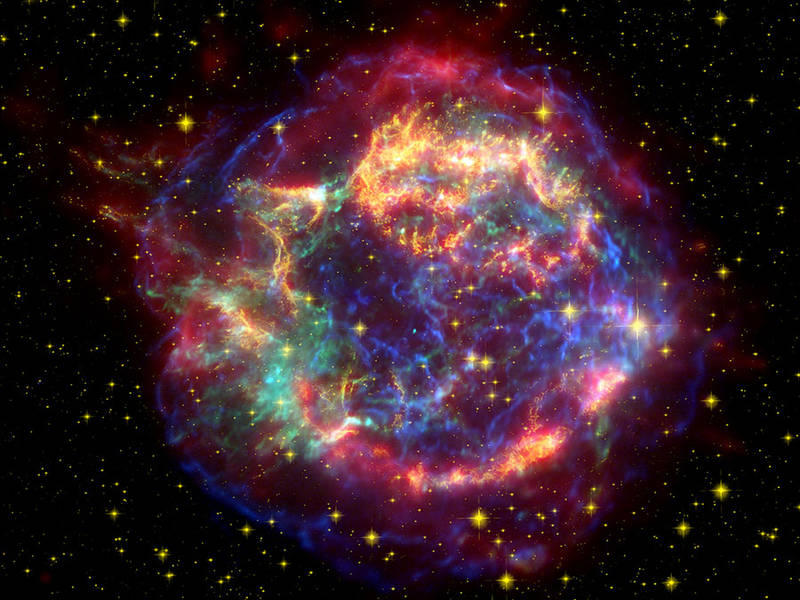 Първо биологично доказателство за свръхнова