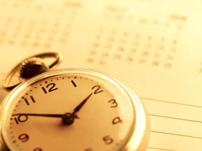 Времето като прекъсната величина